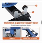 Silk Screen Printing Machine 4 Color 2 Station Print Cutting Diy T-shirt