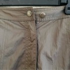 Dkny Womens Golf Shorts Hunter Green Zippered  Snap Pockets Athletic Swing sz 14