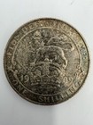 1909 Great Britain Edward Vii Silver Shilling High Grade Rainbow Toned