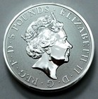 2022 Royal Tudor Beasts The Lion Of England 2 Oz 9999 Silver Coin First Series