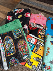 Mario Brothers Zelda Minecraft Cotton Fabric Lot