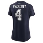 New Nike Dallas Cowboys Nfl Football Dak Prescott Jersey Style T-shirt Women 2xl
