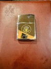 Vintage 1966 Lyndon B Johnson Zippo President Seal Signature W  Red Felt Insert 