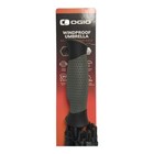 Ogio 62  Auto Open Windproof Golf Umbrella  Black grey