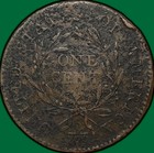 1794 Head Of 1794 Liberty Cap Large Cent Very Fine Vf Coin  Corrosion  29595