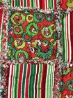Grinch Christmas Rag Quilt