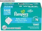 Pampers Scented Baby Wipes  Baby Fresh  1040 Ct   Hypoallergenic  0  Alcohol