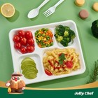 Jolly Chef Compostable Paper Plate 10 8 25 1 For School Lunch Buffet