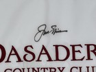 Jack Nicklaus Signed Pasadera Country Club Golf Pin Flag Pga Autograph Bas K55
