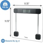 Dmi Digital Bathroom Scale Lcd Display New - Open Box