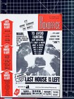 Last House On The Left 1972 Movie Industry Trade Print Ad Cover Of Box Office