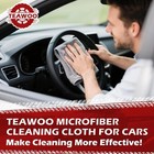 Microfiber Cleaning Cloths Bulk-15 Pack  Gray Microfiber Towels For Cars  Ultra