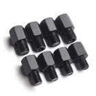 M8 M10 Rearview Mirror Adapter  Black 8mm 10mm For Motorcycle Scooter Bike