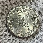 2018 Colombia 50 Pesos Coin Spectacled Bear Animal Wildlife