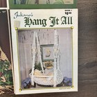 Lot Of 5 Vintage Macrame Pattern Books Plant Hangers Wall Hangings Craft Guides