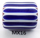 Nice Traditional Antique Venetian Chevron Trade Bead African Mx16 Bg 88