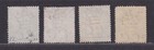 Jamaica Scott 9-12 Used 1870-73 Victoria Crown cc Watermark 4 Stamps Scv  40 50
