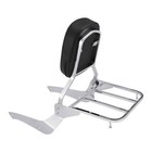 Sissy Bar Back Rest Luggage Rack Fit For Suzuki Intruder volusia Vl800 2001-2011