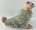 Ceramic And Plush Seal Sea Lion Figurine