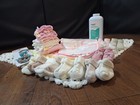 Baby Girl Gift Set     23-piece Essentials Bundle   Bibs  Socks  Washcloths  Teeth