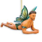 2019 December Diamonds Lae Fairy Ornament 55-55124 Nib Pixie Figurine    