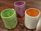 New Set Of 3 Rae Dunn Ceramic Coffee Mugs 1 trick treat And 2  Ghouls Night Out