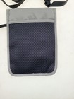 Rfid Neck Wallet For Travel Passport Holder Neck Pouch Lots Of Pockets Gray