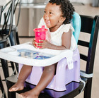 Disney Frozen Mealtime Baby Toddler Booster Seat With Adjustable Tray     Portable