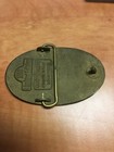 Tye Owner Dyna Buckle 1989 Belt Buckle Metal Fits 1 5  Solid Brass Made In Usa