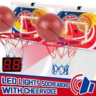2 In 1 Dual Basketball Arcade Game Indoor outdoor With Led Scoring And Sound    