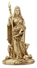Ebros Ivory Hecate Statue Greek Goddess Hekate With She-dogs Figurine 10 75  H