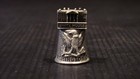 White House  Washington D c  Pewter Thimble With Eagle 1 25 Inches Tall
