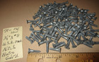 70---new-old Stock  Slotted Flat Head Steel Wood Screws  3 4  Long X  8 11 64 