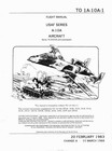 A-10a Thunderbolt Ii Flight Manual 1983 Comb Bound Book