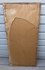 Vtg Large 40  Chinese Red Silk Embroidery Textile Wall Art Bamboo Framed Antique