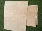 3 Pcs Electric Guitar Body Veneer Tiger Flam Maple Wood