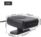 12 Volt Auto Defroster  12v 200w Car Portable 2 In 1 Ceramic Heating Cooling Hea