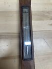 Antique 36    Wooden Nautical Tool Thermometer G h    C Gowland Sutherland Optic