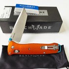 Benchmade Bailout 537-2301 Cpm-3v Blade Tanto Orange Aluminum Folding Knife New 