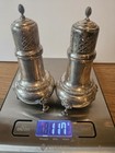 Set Of Vintage Sterling Salt And Pepper Shakers By Frank M  Whiting   Co   866 