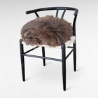 Genuine Icelandic Sheepskin Rug Coarse Feel Brown 50  X 33 