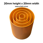 O-ring Sizing Cone Measuring Tool Gauge Set 2mm - 200mm Orange