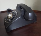 11 1958 Black Bell System Western Electric Cd 500 Rotary Telephone Works Great 