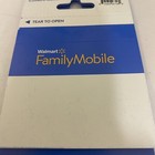 Blue Walmart Family Mobile Sim Kit Works In Smart Phones Nano Fit Unlocked Sale