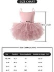 Us Kids Girls Ballet Dance Dress Leotard Gymnastics Tutu Skirt Ballerina Costume