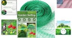Sturdy 13x40 Ft Garden Netting - Superior Protection For Berries   Vegetables