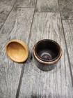 Hand Turned Wood Lidded Box