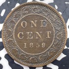 1859 Canada Large Cent Lot c2663 Nice 