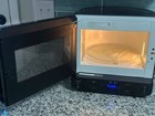 Whirlpool Wmc20005yb Small Countertop Microwave Black Dorm Rv Boat 0 5 Cuft