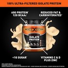 100  Ultra-filtered Isolate Protein Powder  Vanilla  60g Protein   12g Bcaas Per